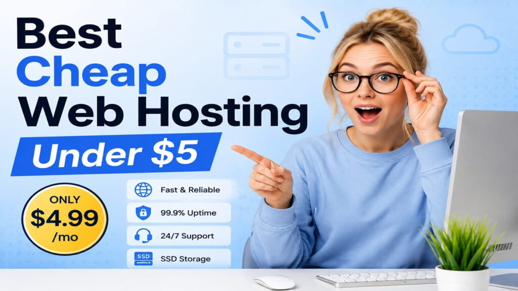 Best Cheap Web Hosting Under $5