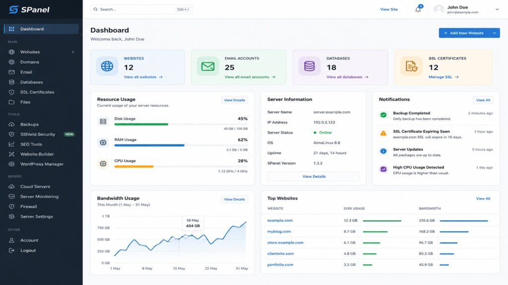 SPanel Review: Is It the Ultimate Upgrade for Your Hosting?