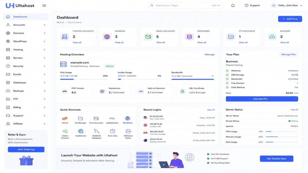 UltaHost Review